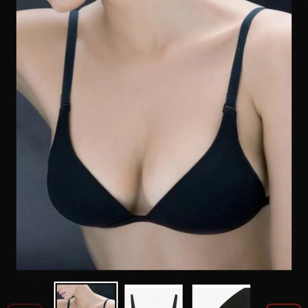 Titration triangle padded bra - Picture 2 of 7
